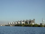 The Florida Power and Light (FPL) power plant!  Only months ago huge stacks were visible, they were removed after they switched from oil to natural gas.