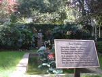 Here's Charles Edison's garden, created for his mother Mina Edison.  In 1947, Mina Edison sold the Edison Estate to the City of Fort Myers for $1.