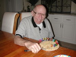 Highlight for Album: 2/13/2003 (Part 2) - Gramps 80th Birthday Celebration, and pictures with Paige
