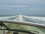A fairly big boat created a nice smooth ride for us all the way up to Cabbage Key.