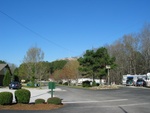 Back at Stone Mountain Campground, here's a view of the mountain top.