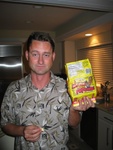 ...and to watch Dale choke on some "Ass Kickin'" popcorn before he realized what it was!  hahaha!