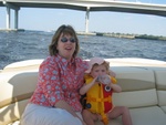 Highlight for Album: 3/19/2004 - Boating with Gramma Marty
