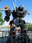 This HUGE robot is constructed entirely of legos!!!