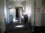 Highlight for Album: 8/5/05 - Paige's First Airplane Ride and Bus Ride!