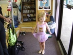 In the last few weeks, Paige has started Dance class...