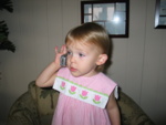 ...cutting her first ever Real Estate deal on her cell phone.