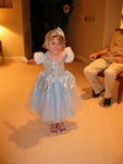 Paige decided to dress up for us, and model some of her princess/Cinderella dresses...