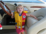 Josie will be your boat driver today!  Please sit back and enjoy!