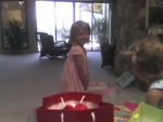 Paige was a great helper (and even got a few gifts herself!)