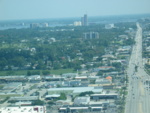 Here's US-41 and you can see High Point Place in Downtown Fort Myers in the distance.