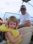 Highlight for Album: 6/10 - Boating with Grandma Marty, Paige, Josie, &amp; Daddy