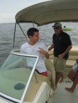 The moment we got everyone ready, we head out on the Caloosahatchee for some Raptor Blastin'!