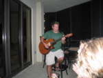 Josh and Jessica performed for us out on the patio!  It was awesome!  (Soon I'll put up a movie of it).