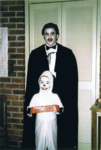 Happy Halloween - 1976!
Charly2 as Snoopy, and Charly1 as a Vampire.