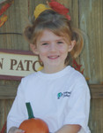 Here's Paige's Pumpkin Patch photo from School!
