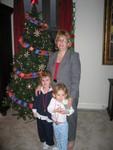 Highlight for Album: 12/2 - Great Papa, Grandma Marty, Dad, Paige &amp; Josie - decorate the Christmas Tree at the Condo!
