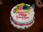 Here's Kimmy's 30th Birthday cake!