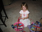 Paige & Josie were so excited to find the Easter Bunny...