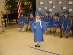 Today is Paige-E's Graduation Day from Intermediate Kindergarten!   Hooray!