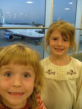 Highlight for Album: 11/15 - Josie's First Airplane Ride (Paige's 2nd!)
