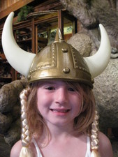 ...viking!!  (Josie wanted nothing to do with it!