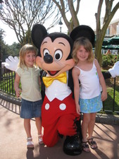Highlight for Album: 12/9 - Epcot with Paige &amp; Josie!