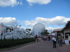 Time to go!  Epcot was a blast!  Weather was great!  Bye bye for now!