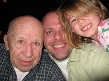 Gramps, Dad & Paige!