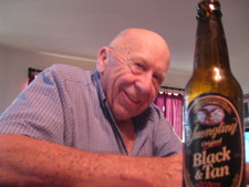 Gramps is READY to PARTY!  He's havin' Black & Tan tonight!