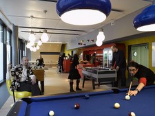 Leisure: Pool tables, video games etc. are available in many areas. 