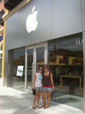 The Apple Store!  WHOO HOO!