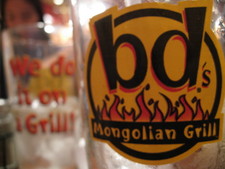 How does a perfect reunion evenin' start out in Ann Arbor?  At bd's Mongolian BBQ, of course!