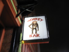 After dinner & photos, we walked across the street to the Monkey Bar...