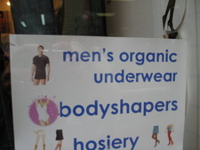 Eww?  Men's organic underwear?  