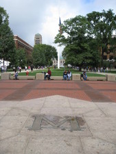 A view to the north from the Diag...