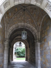 Awesome view as we enter into the yard in the Law Quad!