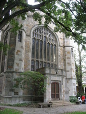 The chapel in the Law Quad.