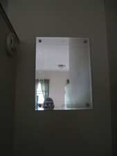 The mirror on the way downstairs...