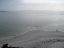 It's the beach!  Off in the distance is Fort Myers Beach, Lover's Key and the north part of Naples!